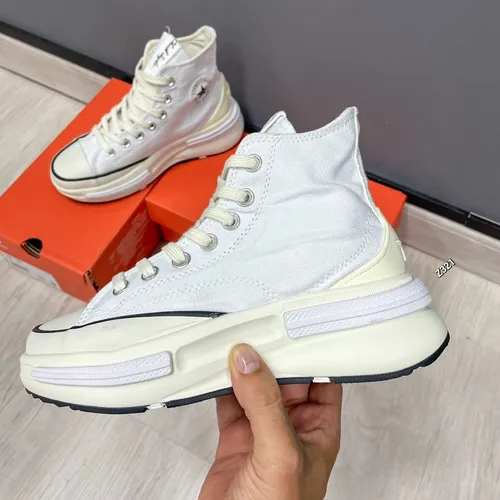 Tenis Dama Converse Blanco Punta Plateado MercadoLibre