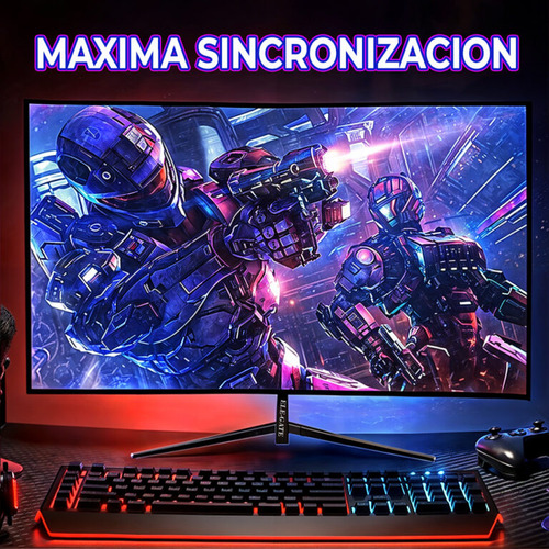 Monitor Gamer Full Hd 24 Pulgadas Flat 1ms 100hz Ips Hdr Color Negro