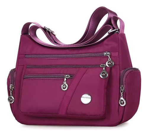 Lz Bolso De Hombro De Estilo Coreano En Color Liso Para