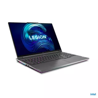 Laptop gamer Lenovo Legion 16IAX7 storm gray 16", Intel Core i9 12900HX 32GB de RAM 2 TB SSD, NVIDIA GeForce RTX 3080 Ti 165 Hz 2560x1600px Windows 11 Home