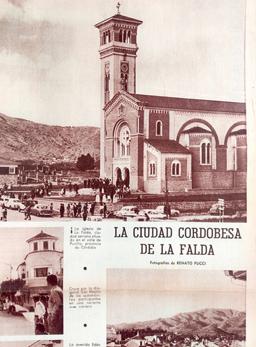 La Ciudad De La Falda En 1964 Cordoba Luis Franco