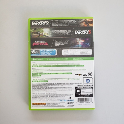Far Cry Compilation Far Cry Original Xbox 360 Midia Física