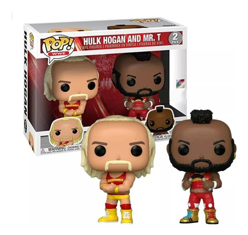 Funko Pop! Wwe - Hulk Hogan And Mr T
