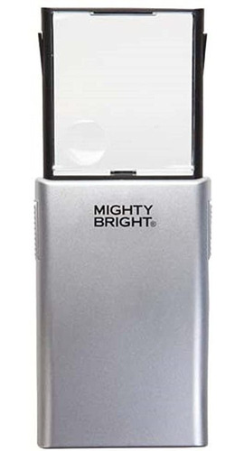 Mighty Bright 86012 - Lupa Iluminada, De Color Plateado