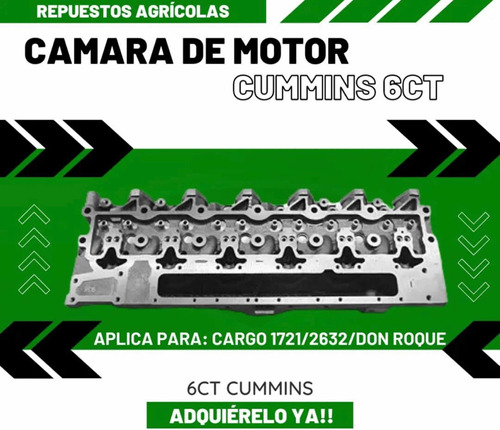 Camara De Motor Cummins 6ct (sin Valvulas) Marca Ozo-diesel