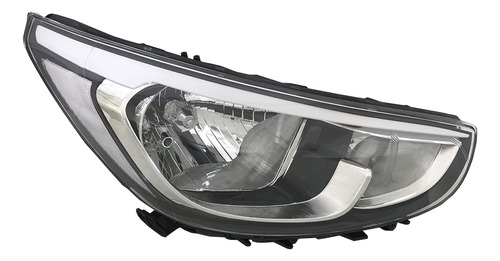 Farola Derecha Para Hyundai I25 2016 A 2021 Depo