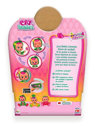 Imagen 3 de 4 de Bebés Llorones Grandes Tutti Frutti Fotorama