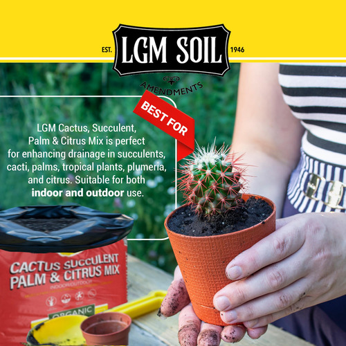 Tierra Para Macetas Con Mezcla De Cactus Y Cítricos 0.5 Ft³