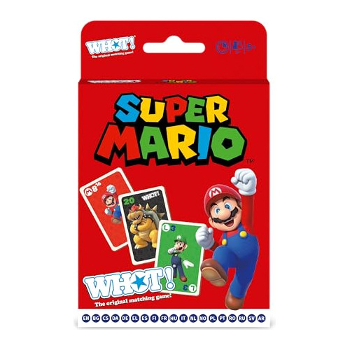 Juego De Cartas Super Mario Whot!
