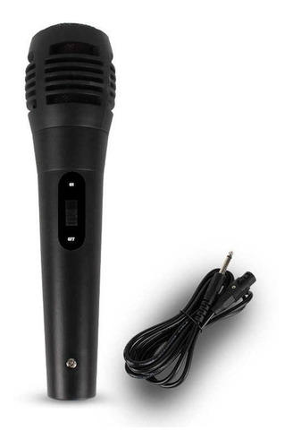 Micrófono Dinámico Profesional De Cable Ys-102 Color Negro