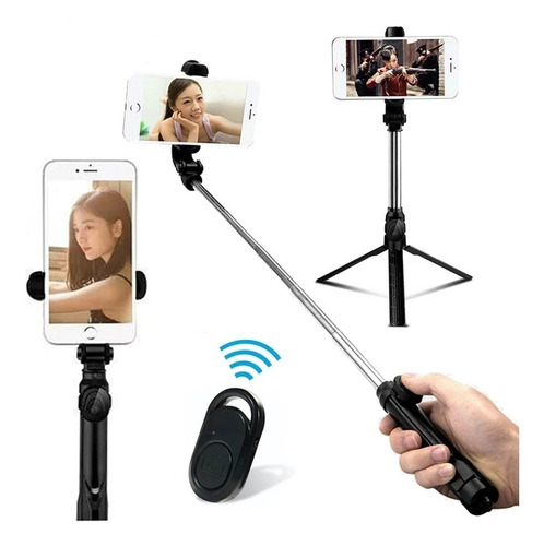  Palo Selfie Xt10 Bluetooth Tripode 3 En 1 Verticalhorizont