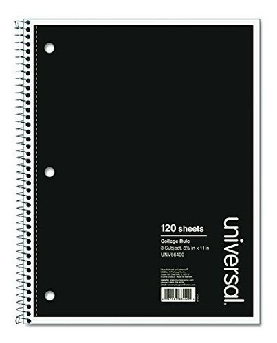 Cuaderno Espiral, Block N Universal ******* Sub. Cuaderno En