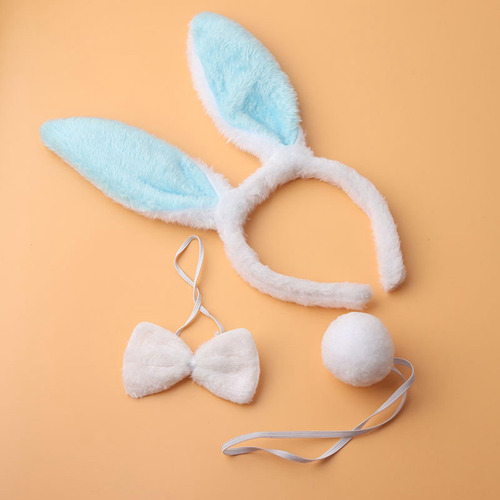 Conjunto De Disfraz De, Diadema De Oreja, Tocado De Azul