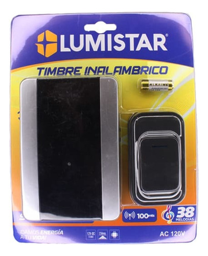 Timbre Inalámbrico Digital Lumistar  