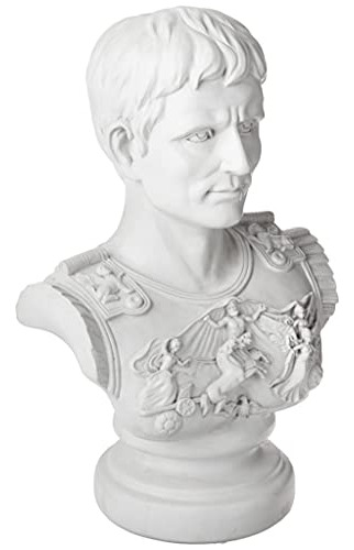 Diseño Toscano Ah250835 Augustus Caesar Primaporta Bust Sta
