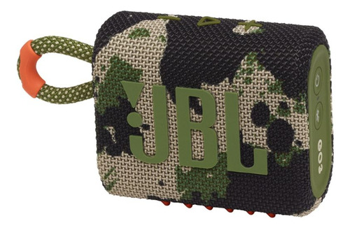 Parlante Portatil Jbl Go 3 Bluetooth Camuflado