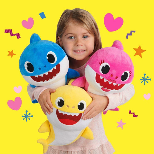 Muñeco Oficial Daddy Shark De Baby Shark Musical Original