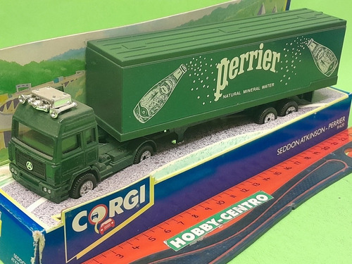 Corgi  1/64  Camión Seddon Atkinson Semi 4 Ejes Agua Perrier