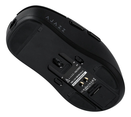 Mouse Gamer Ajazz Aj159 Pro Con Base Rgb 8000hz Similar Apex Negro