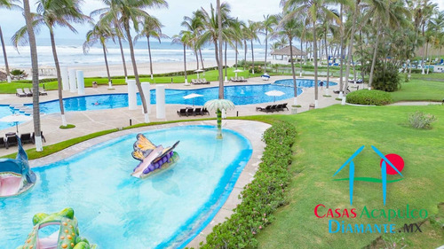 Cad Copán 904. Depa De Playa Con Terraza Y Vista Frontal Al Mar