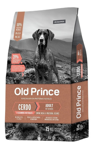 Old Prince Novel Adulto Cerdo Y Legumbres X 3 Kg