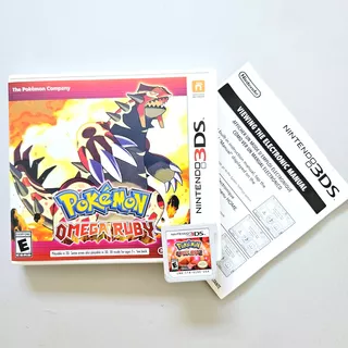 Pokemon Omega Ruby Original Nintendo 3ds 2ds