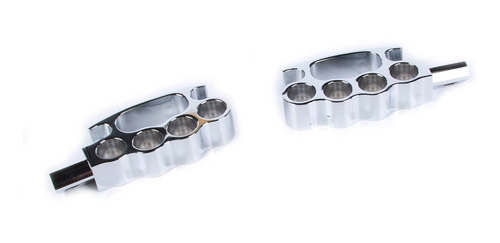 Posapies Boxer Cromados Para Harley Davidson