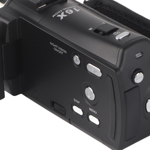 Videocámara Hd 1080p Con Pantalla Lcd A Color De 3 Pulgadas