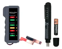 Comprar Probador De Baterías + Probador De Líquido De Frenos + Pila 