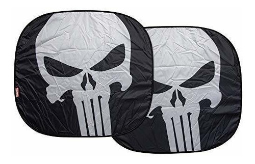 Plasticolor 003902r01 Marvel The Punisher Logo Acabado Car