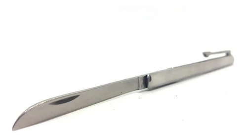 Canivete Aço Inox Tipo Caneta Bisturi - Grande