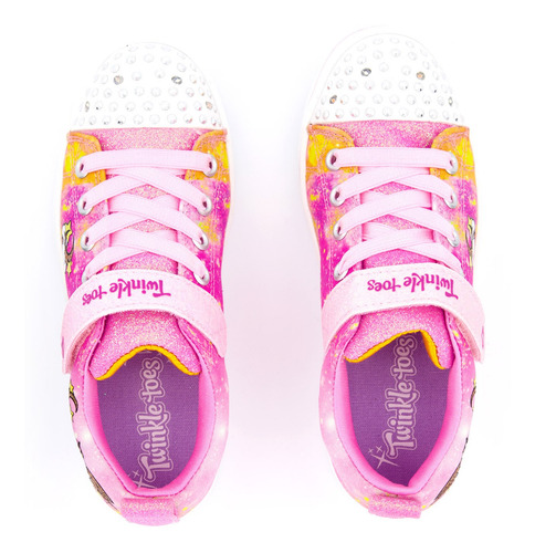 Tenis Luces Para Niña Skechers Sparkle Rayz Unicorn Moondust