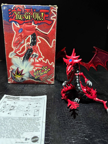 Slifer The Sky Dragón Yu-gi-oh! Mattel Original En Caja