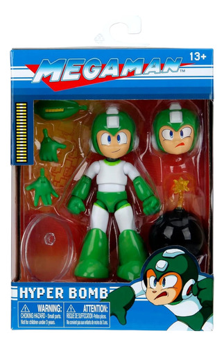 Mega Man 1/12 Scale Action Figure Hyper Bomb Jada Toys