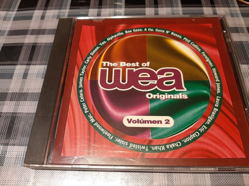 Wea Originals 2 - Cd Compilado 80 Original  