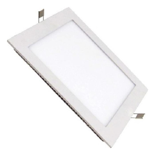 Foco Led Panel Placa 12w Embutido Cuadrado