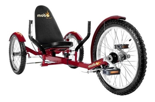 Bicicleta Mobo Triton Pro Ultimate 3 Wheeled Cruiser Wine
