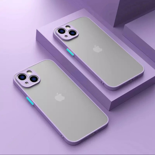 Carcasas De Silicona Color Matte Premium Para Iphone13promax