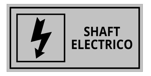 Identificador Shaft Electrico, - Letreros Para Oficinas