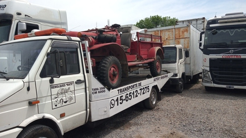 Imagen 2 de 4 de Auxilio Remolque Grúa. Traslado De Autos Camioneta Y Máquina