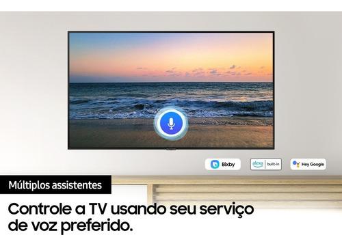 Imagem 9 de 10 de Smart Tv 43 Samsung 43au7700 Uhd Crystal 4k Alexa Built In