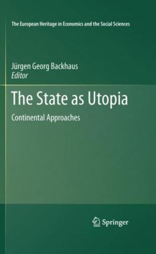 Libro The State As Utopia - Jurgen George Backhaus