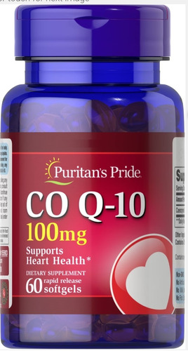 Coenzima Q10 100mg Americano