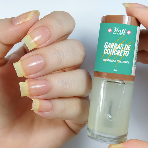 Imagem 6 de 10 de Kit Esmaltes Fortalecedor Nati Me Salva Necessaire Premium