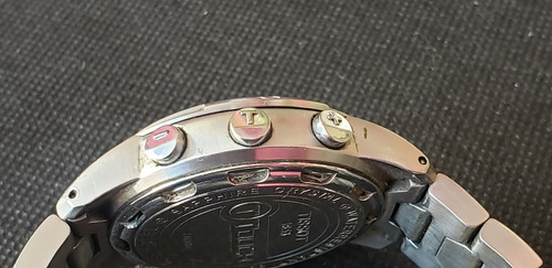 Tissot 1853 T-touch Titanio En Excelente Estado Al Mejor Pre Gris Gris Negro (Usado)
