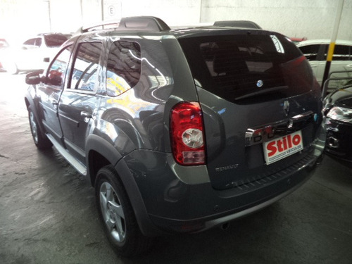 Duster Dynamique 2.0 Automatica Flex 2013 Cinza Completo !!!