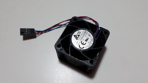 Cooler 40x40x28mm Dc24v 0.35a Delta 0424ghn 3 Fios