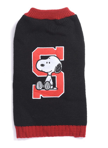 Peanuts Comics Snoopy Collegiate Dog Sweater  Varios Ta...