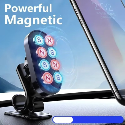 F Soporte Magnético Para Teléfono De Coche, Soporte Móvil
