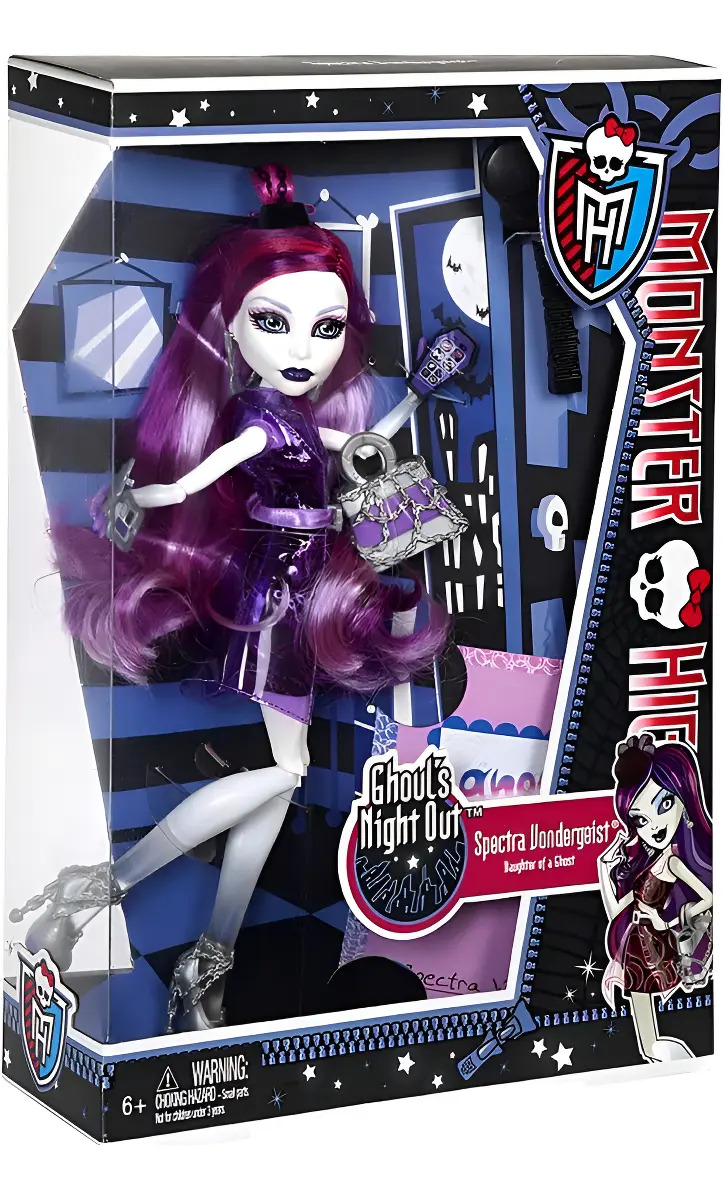 Boneca Moster High Spectra Vondergeist Balada C/ Acessórios